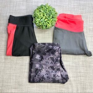 Under Armour cold gear/ compression athletic tights bundle